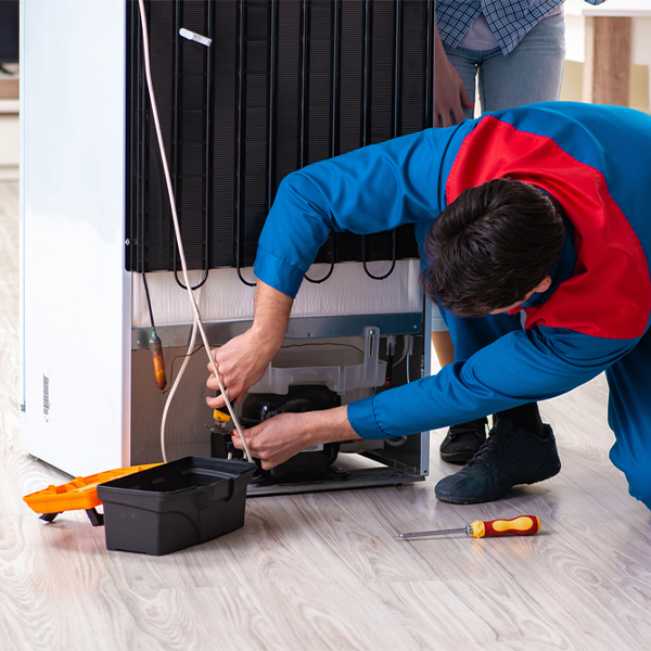 how much do you charge for refrigerator repair services in Hayesville